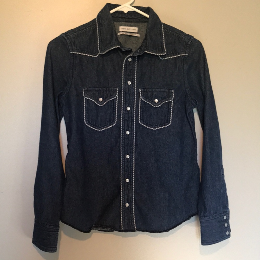 Urban Outfitters western denim shirt